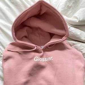 Glossier Pink Hoodie